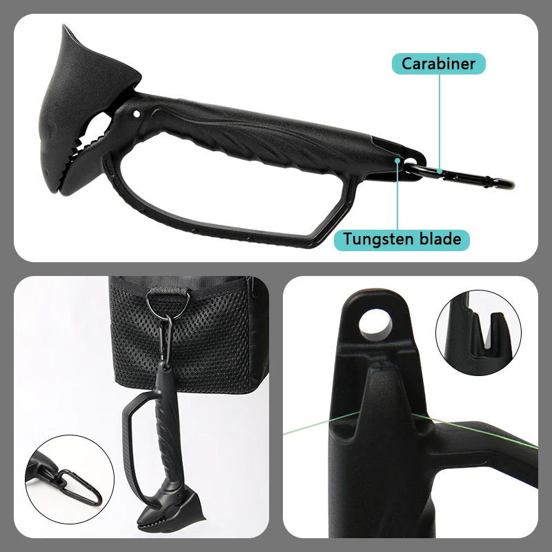 LETOYO-pinza de plástico para pesca, accesorio de 96g, con gancho de agarre, antideslizante, equipo de Control - imagen 5