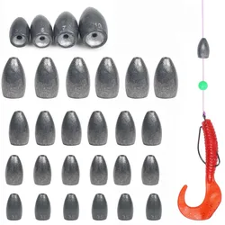 Plomos tipo bala Texas Carolina Rig – Kit pesas volteantes lubina