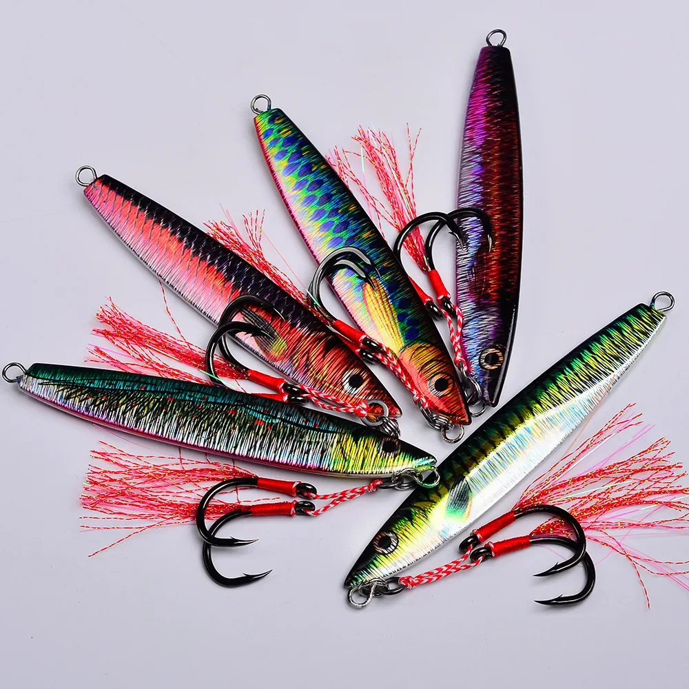 Cuchara Jigging Metal tiro largo – Impresión 3D láser para pesca en barco - imagen 3