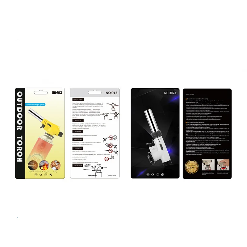 Quemador de Gas de soldadura, soplete de llama de Gas, soplete de cocina, soldadura de butano, autoencendido, encendedor de gas, calefacción - imagen 3