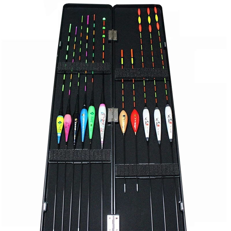 Flotadores de pesca CR425 de 11 unids/lote, Sensor de gravedad luminoso eléctrico de alto brillo, accesorios de flotabilidad de carpa, Incluye caja - imagen 4