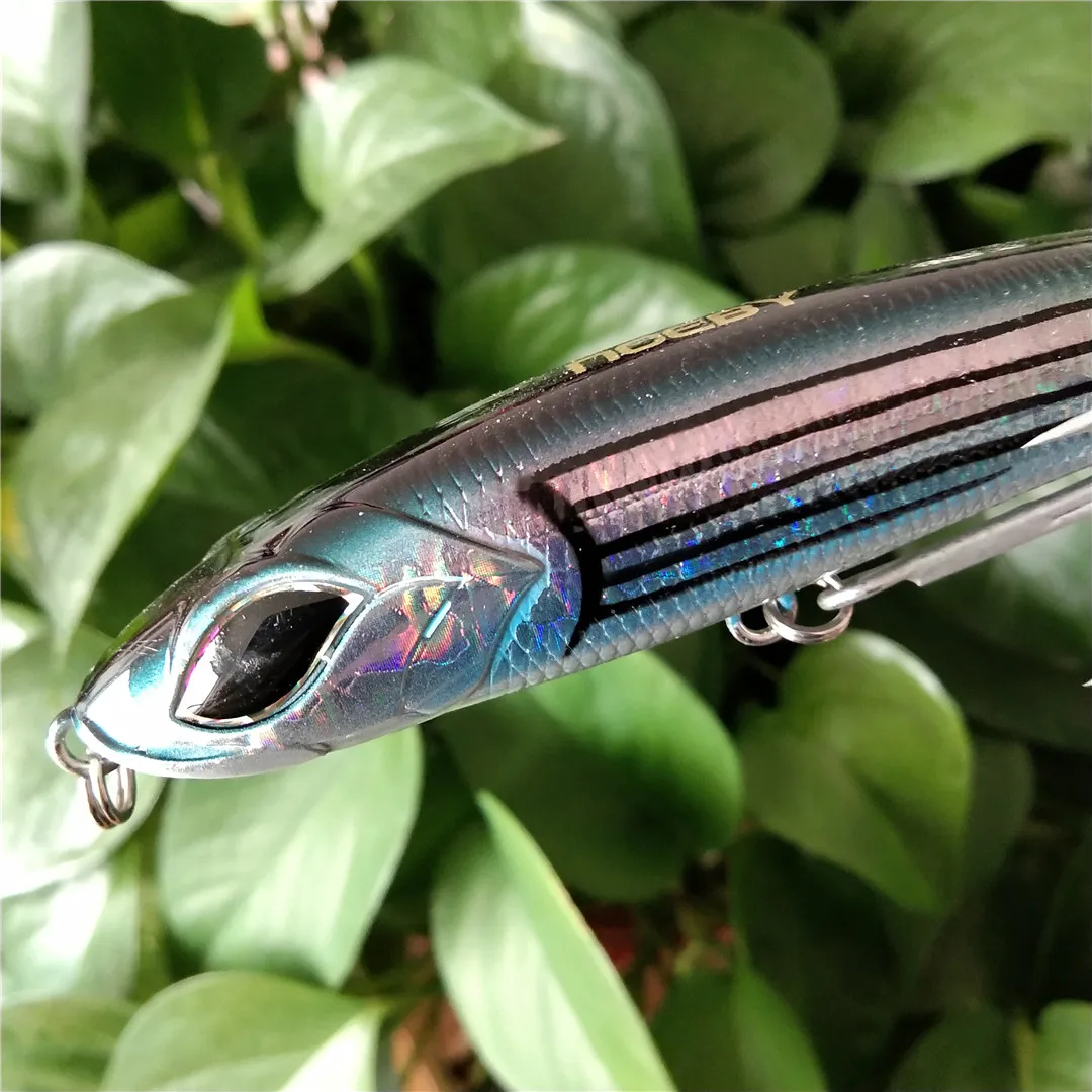 Noeby-Señuelos de Pesca de fundición superior, cebos duros de calidad, lápiz de acción profesional, aparejos de pesca que se hunden, 115mm, 51g - imagen 2