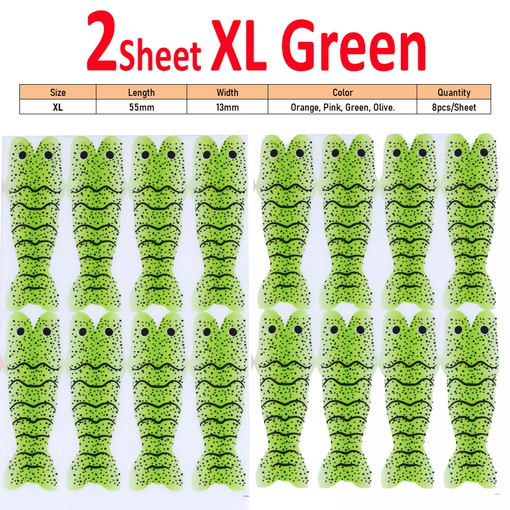 2 pack Green XL