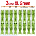 2 pack Green XL
