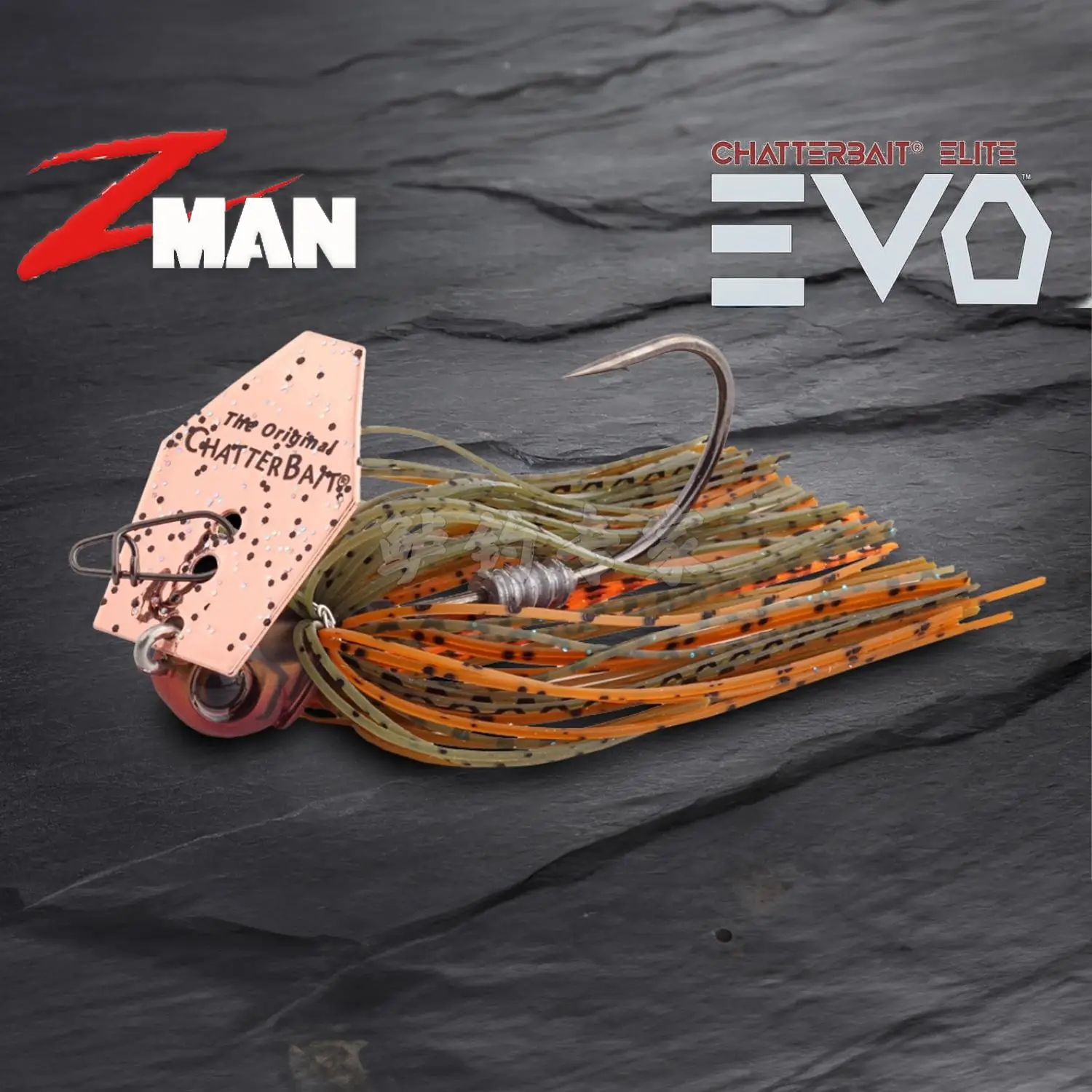 American Zman nueva placa de retención Chatterbait Elite EVO señuelo de alta calidad cebo falso pegamento grupo JIG - imagen 3