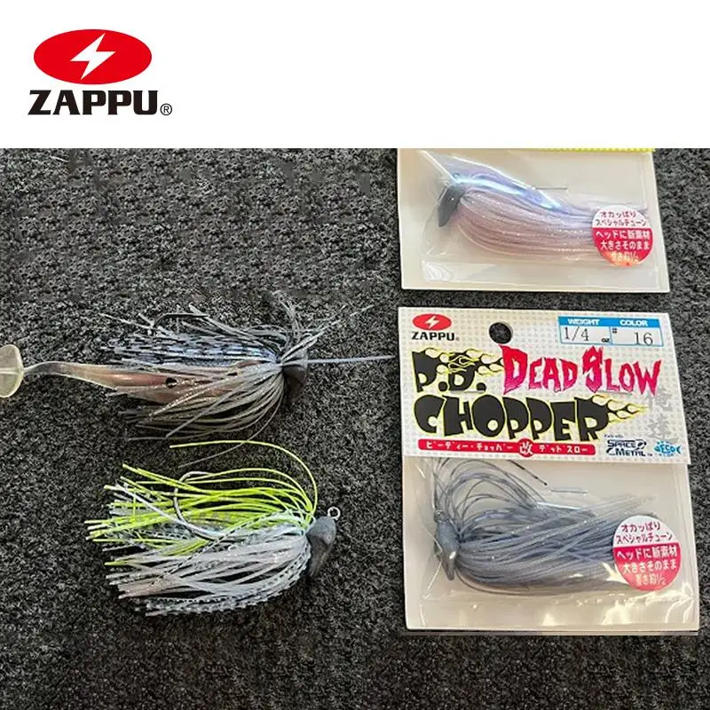 ZAPPU Zap Bearded Guy JIG cabeza de plomo anzuelo señuelo cebo pez mandarín negro Pit cebo falso P.D. CHOPPER Jr Anti-Colgante - imagen 3