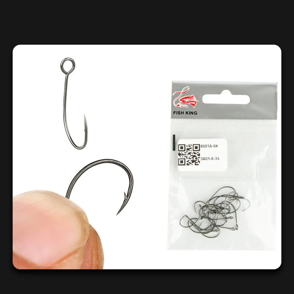 NGB 20 piezas anzuelos de pesca con señuelo cuchara de acero rico en carbono anzuelo de cebo señuelo de pesca lentejuelas accesorios de un solo gancho - imagen 5