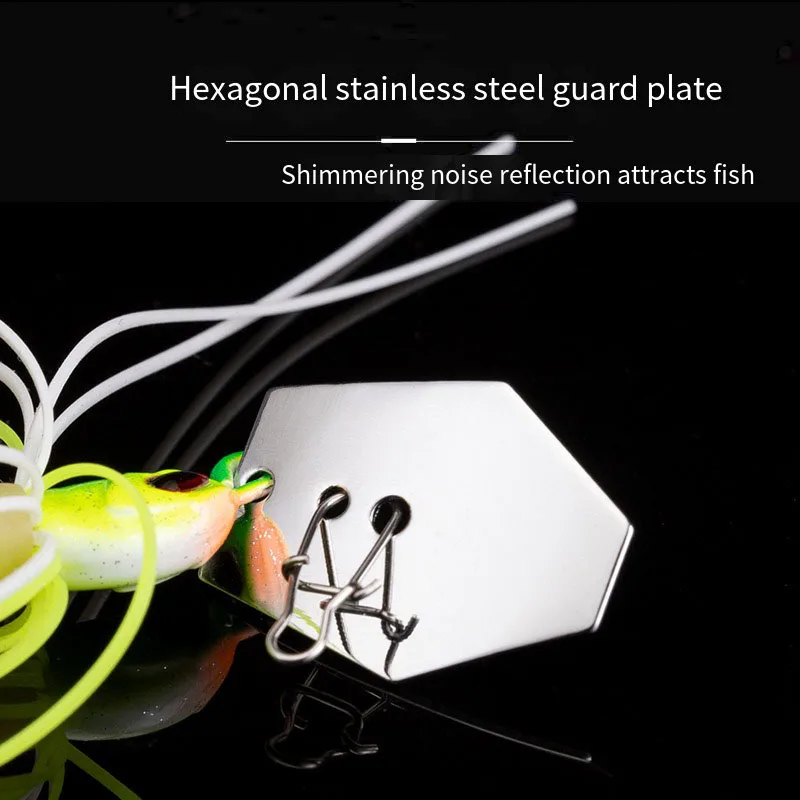 Buzzbait Spinner Chatter para Bass, Pike y Walleye - imagen 2