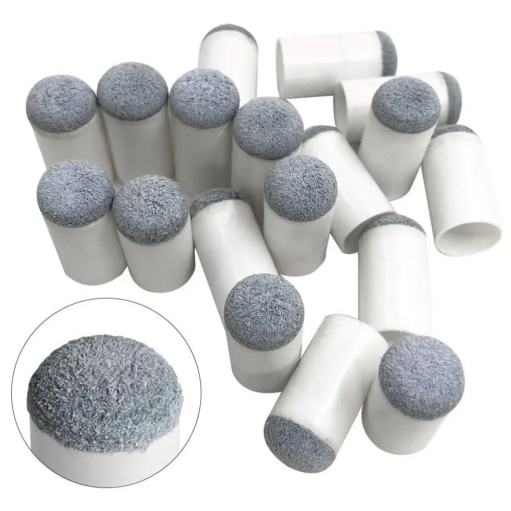 10 unids/pack puntas de tacos de billar antideslizantes 9/10/11/12/13mm accesorios de billar Protector de punta cubierta de repuesto de plástico palo de tacos de billar - imagen 2