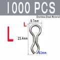 1000PCS Steel L