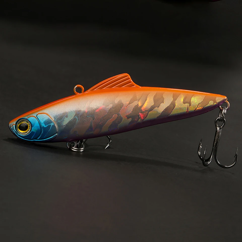 WALK FISH-señuelo de pesca de hielo, cebo duro Wobblers de fundición larga para lubina y Lucio, vibración de mimbre, 85mm, 21g, VIB, Invierno - imagen 4