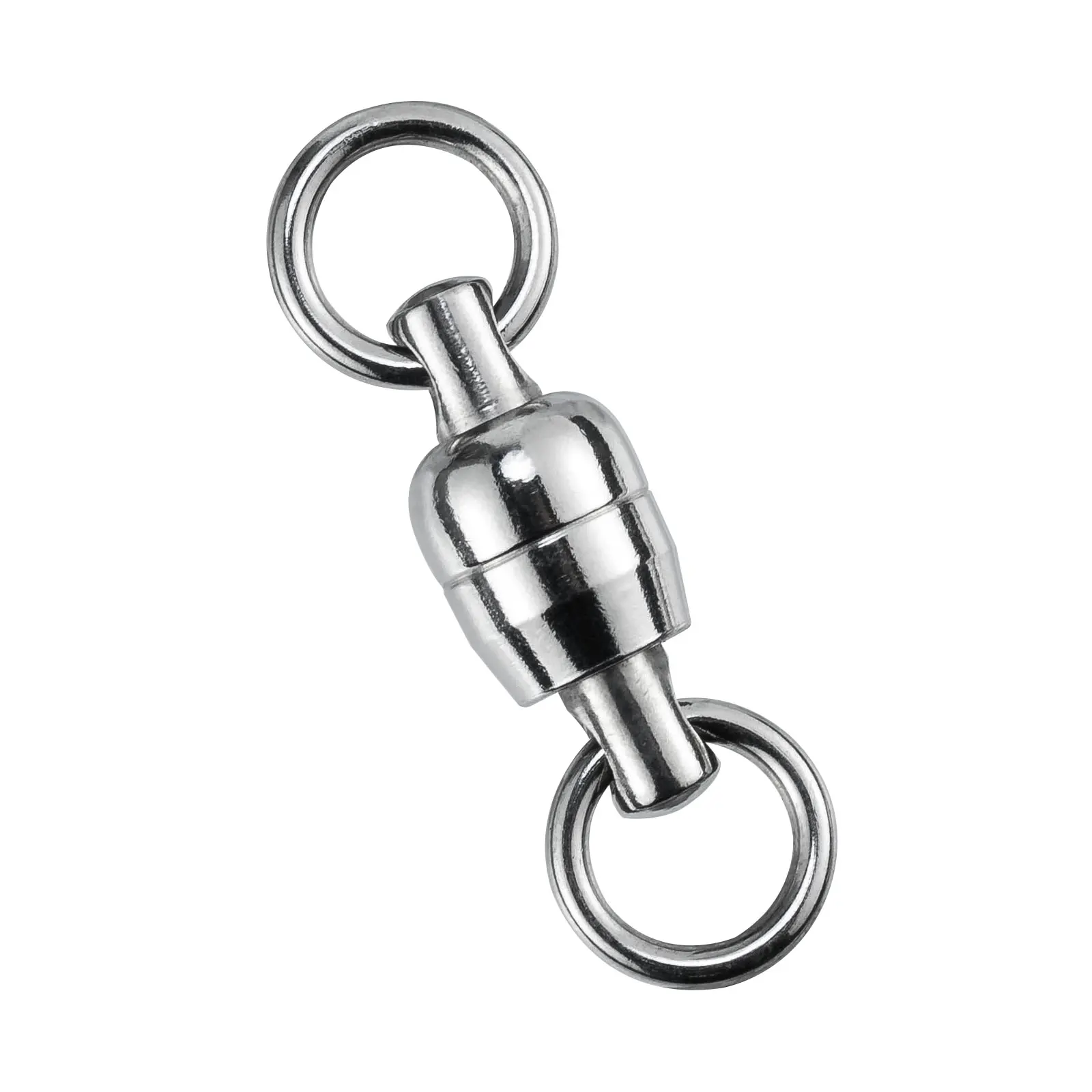 Giratorio Doble Inox con Mosquetón – Rodamiento Bolas para Pesca