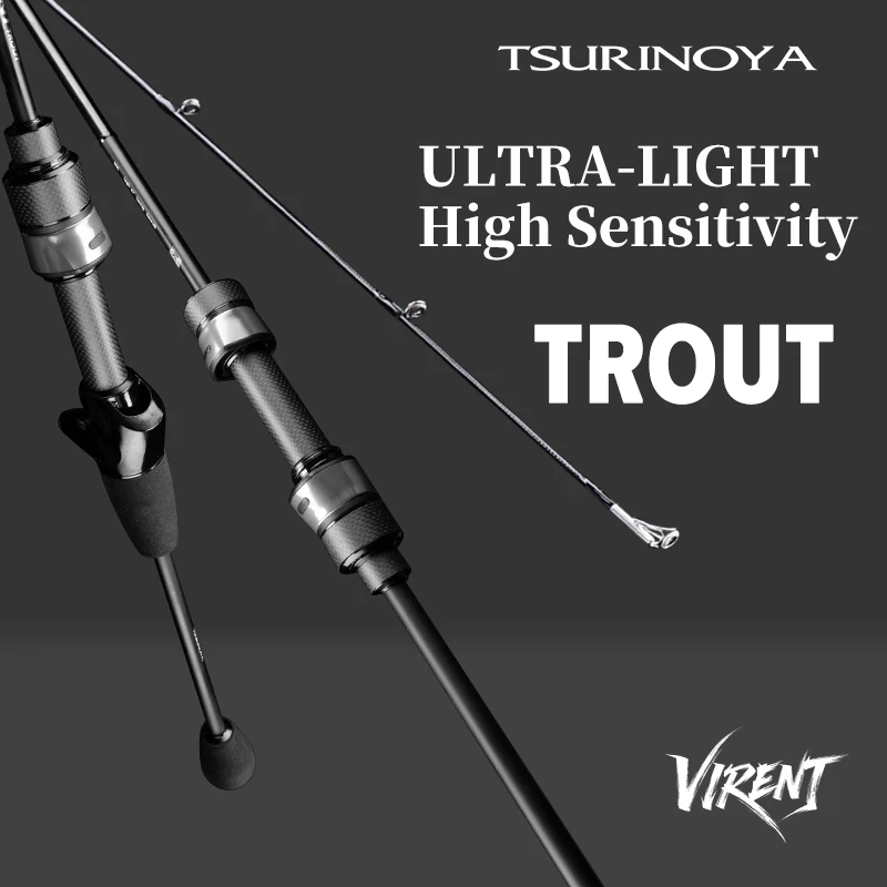 TSURINOYA VIRENT caña ultraligera para trucha y arroyo