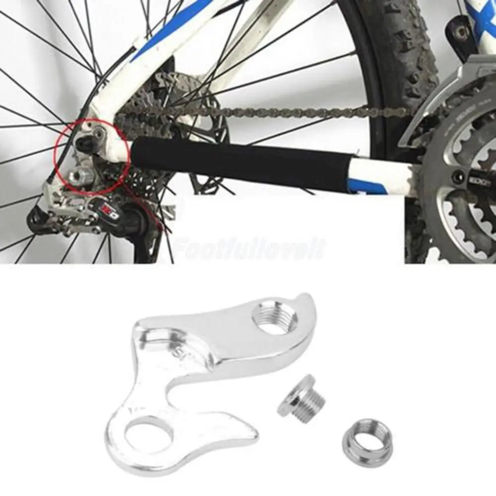 Colgador de cambio Universal para carretera, gancho trasero Mech Gear, gancho trasero de transmisión, marco trasero de bicicleta, adaptador de aleación MTB, terminal de bicicleta - imagen 3