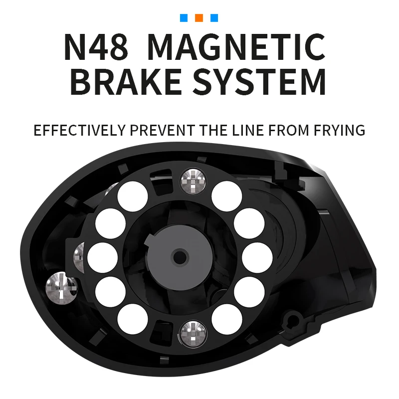 Carrete de pesca largo de fundición D1-High-Speed para agua salada, arrastre máximo 5 + 1BB, TH200, AT200, SW300 - imagen 4