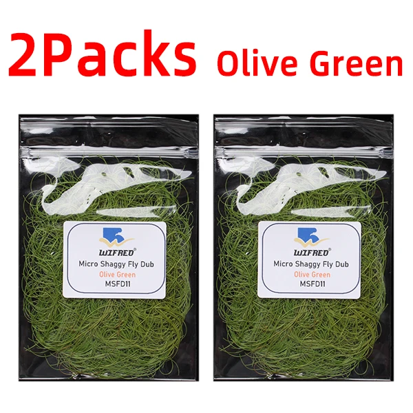 2 Packs olive green