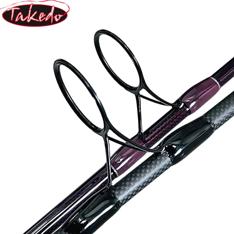 TAKEDO ABTDG UL anillo guía de luz para alimentador de carpa caña de pescar guías de mar componente de reparación de construcción de varillas DIY accesorio de aparejos - imagen 5