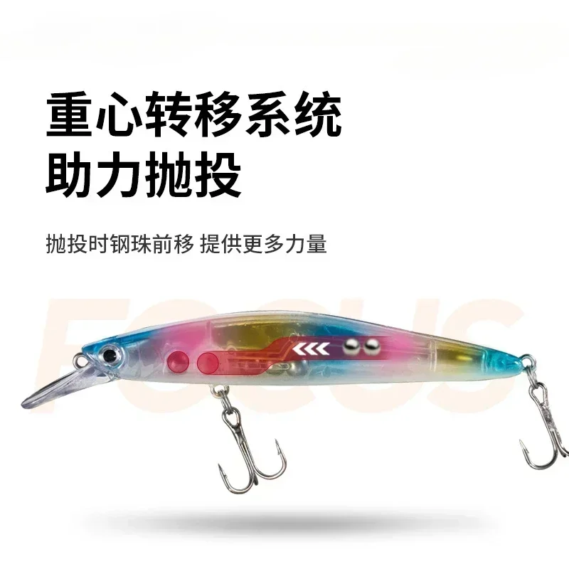 Cebo de Luya sumergido Mino, perca de agua dulce, cebo de pesca de mar, 120mm/14g - imagen 4