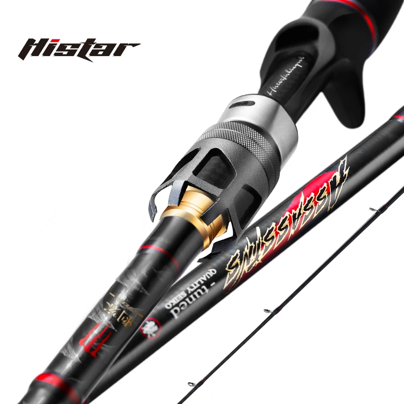 Histar Caña de Pescar Carbono Fuji – Acción Rápida 2 Secciones - imagen 3