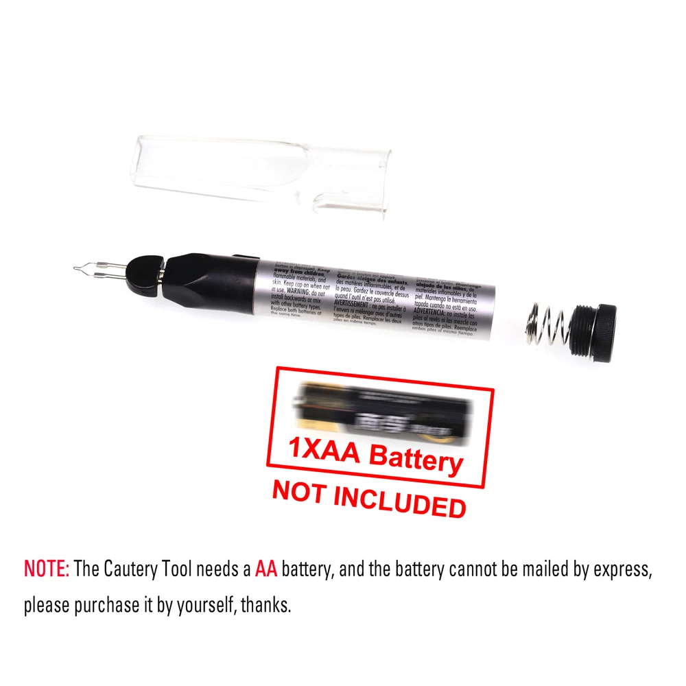 Wifreo herramienta de calentamiento de resina, herramienta de cauterización para atar moscas, hormigas de huevo, eliminación de fibras sueltas, lana de Deerhair ardiente para incrustar ojos - imagen 3