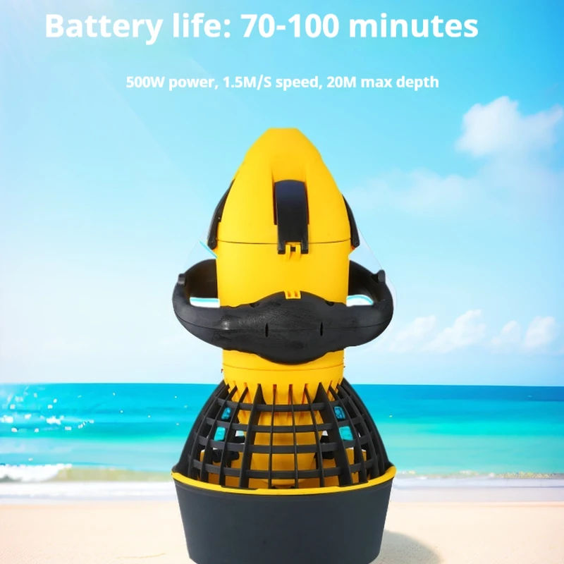 Scooter submarino eléctrico 500W – Dos velocidades para buceo - imagen 5