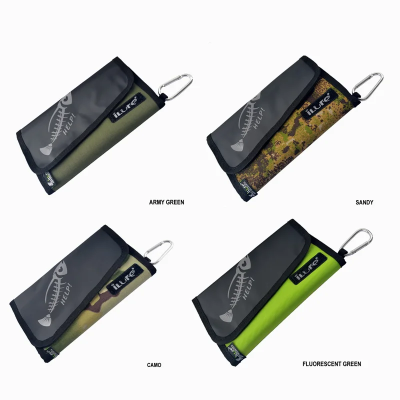 Bolsa de almacenamiento de señuelos de pesca multicapa, bolsas de cebo impermeables, estuche de cebo suave portátil, aparejos de pesca Baitcasting, bolsa de viaje - imagen 4