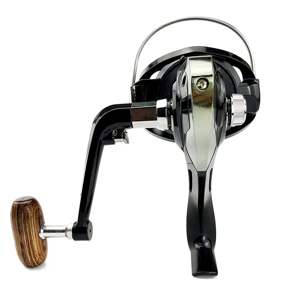 Carrete de pesca de carpa de alta calidad, carrete de Metal, carretes giratorios con señuelo, modelo 2000/3000/4000/5000/6000/7000, pesca en agua dulce y salada - imagen 4