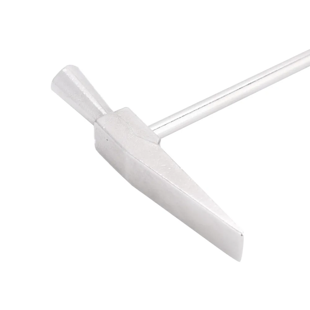Martillo de afinación Kalimba de metal Plata Construcción fuerte Herramienta de afinación de piano de pulgar Accesorio de afinación de instrumentos Martillo de tono - imagen 5