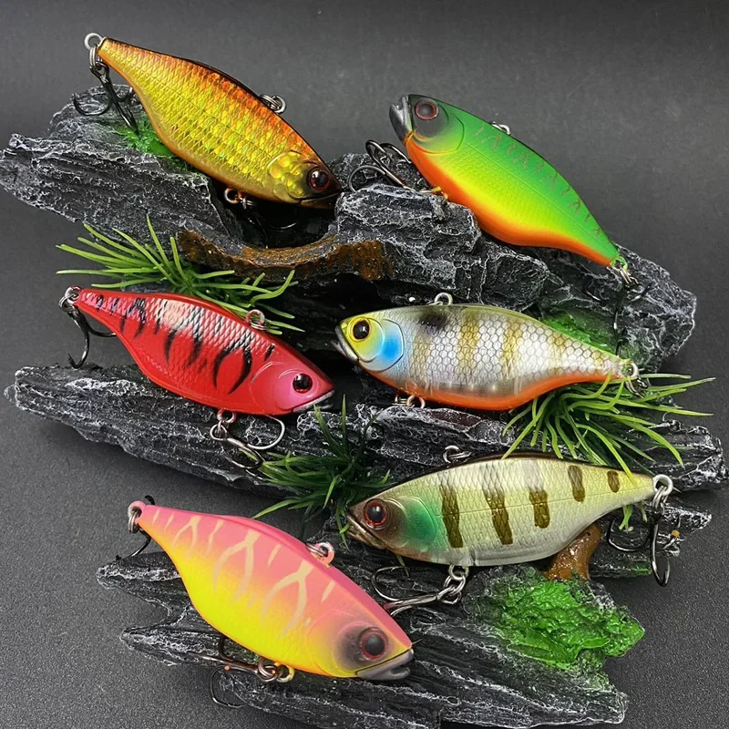 Señuelos de Pesca con vibración de hundimiento, cebo Artificial VIB de fundición larga, 60mm, 11,9g, Wobbler para Lucio, aparejos Swimbait - imagen 4