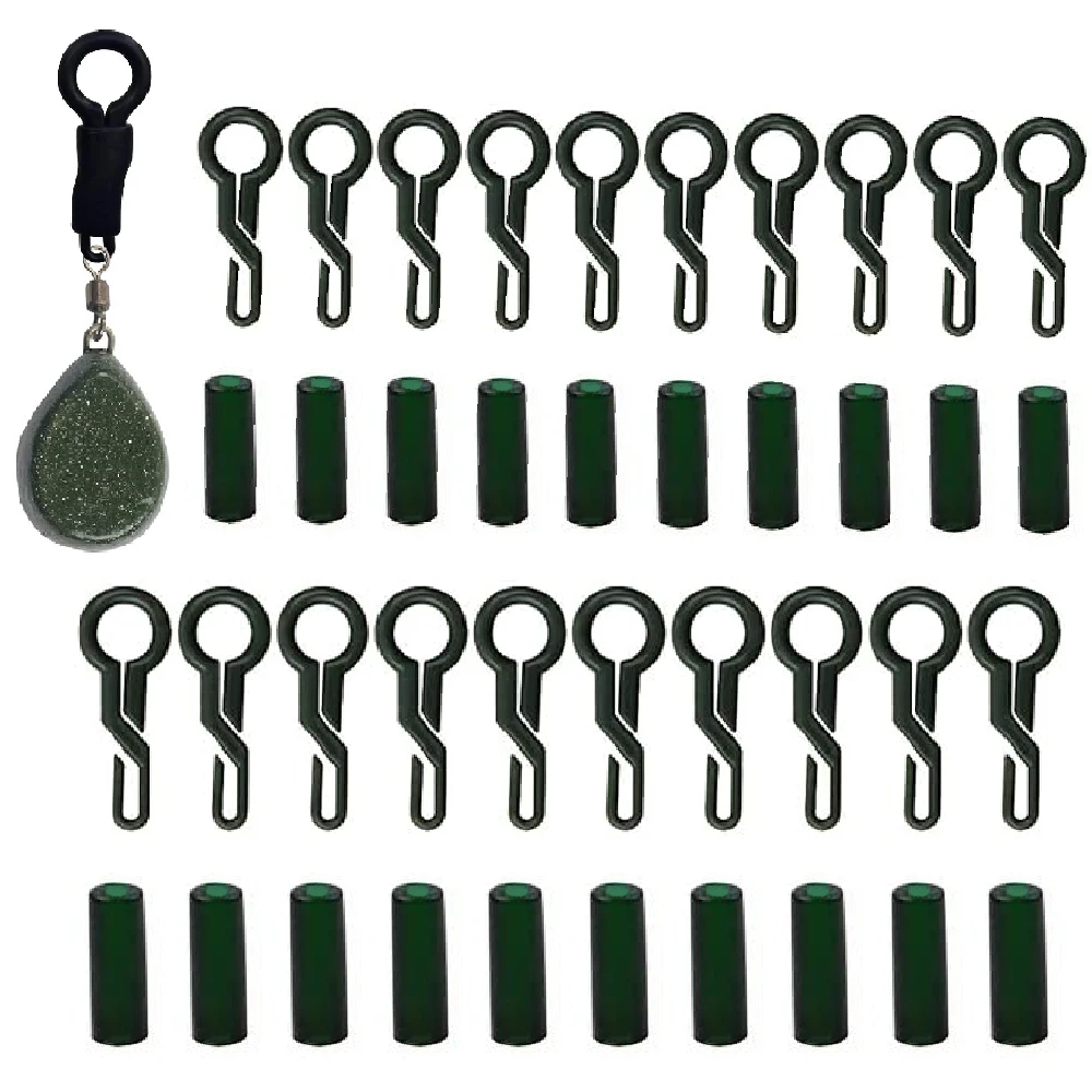 Clips de cambio rápido carpa – Goma trasera con funda de seguridad - imagen 4