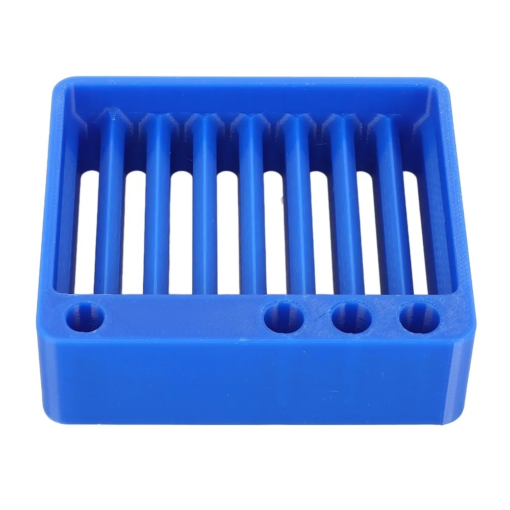 Caja de almacenaje carretes pesca organizadora azul - imagen 2