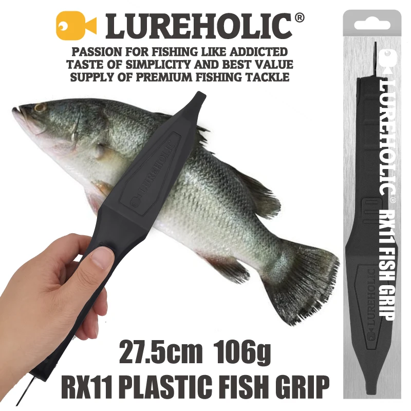 Lureholic 27,5 cm 106g agarre de plástico para peces Clip de pescado multifuncional controlador de mano herramienta de aparejos abrazadera de agarre corporal de pesca - imagen 2