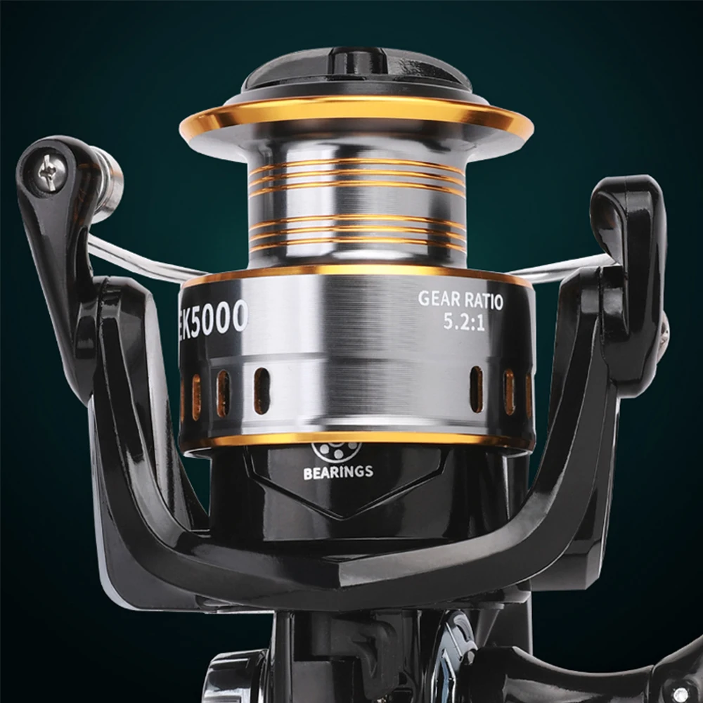 BILLINGS Carrete de Pesca Spinning Bobina Metálica Agua Salada - imagen 2