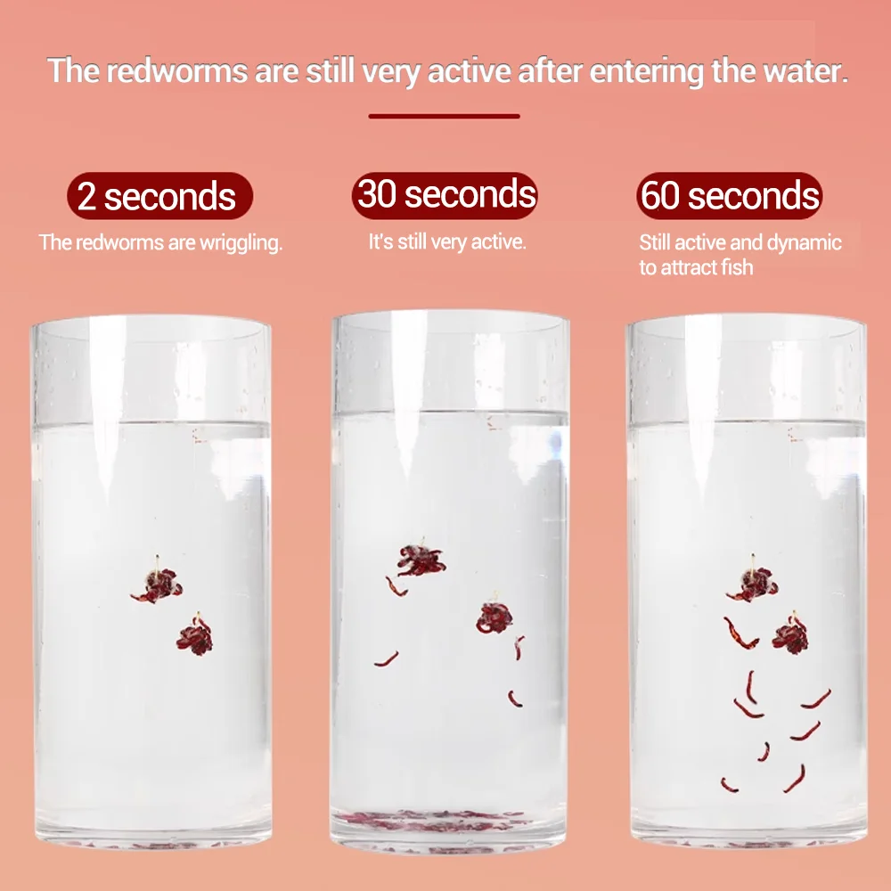 200ML polvo aroma de gusano de sangre atrayente de pescado concentrado gusano rojo polvo Mate cebo aditivo lubina bagre accesorios de pesca - imagen 5