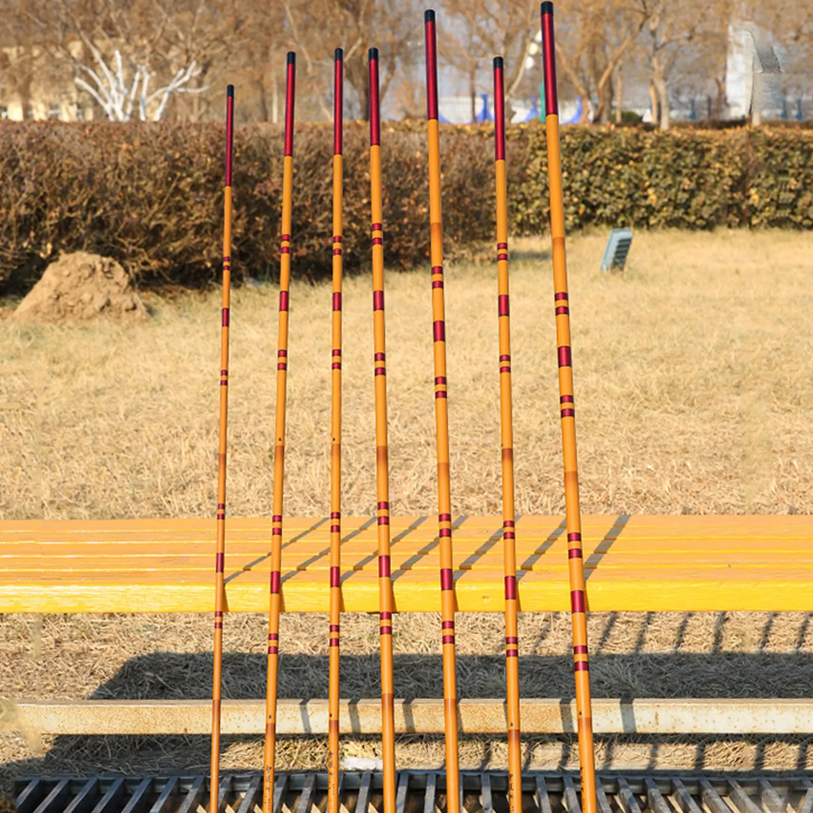 Caña de pescar ligera y dura con mango ajustable, junta de bambú de alto carbono, 28 - imagen 4