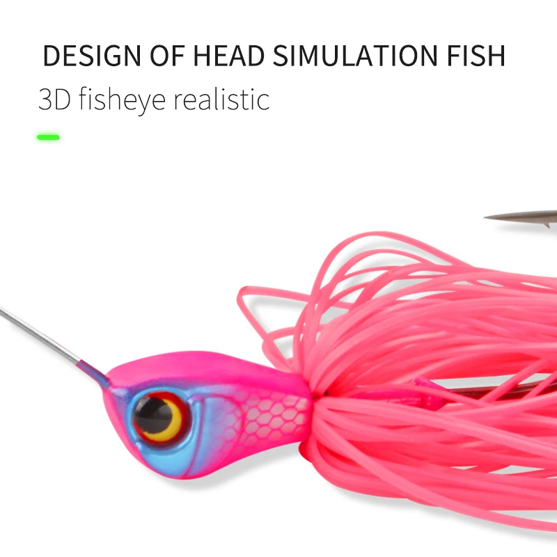 Kawa-señuelo de pesca giratorio, cebo de Metal duro, 1 unidad - imagen 5