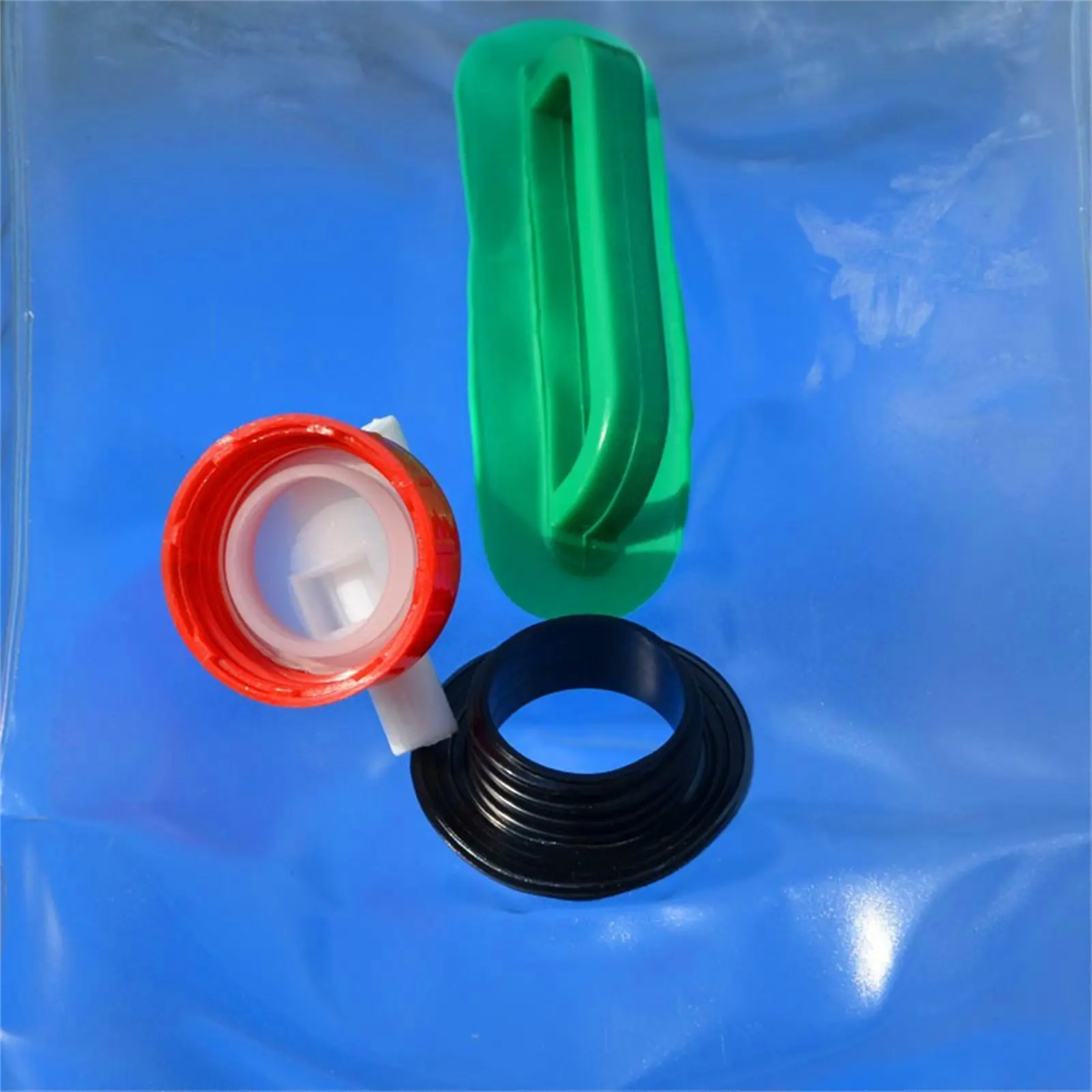 Bolsa de agua portátil plegable transparente para camping y senderismo - imagen 5