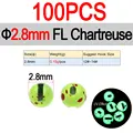 2.8mm FL Chartreuse