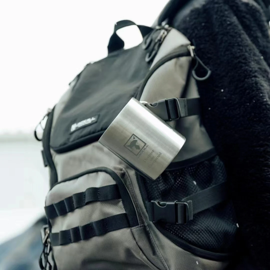 Taza de café conmemorativa japonesa JACKALL, taza portátil al aire libre, taza inoxidable KEEPCAST, 23 - imagen 2