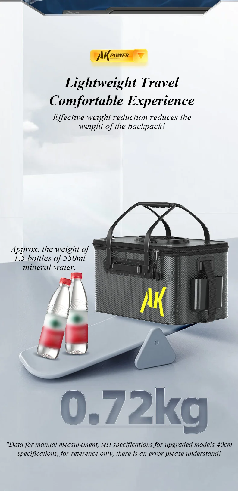 Experimentar la comodidad de viaje liviano con nuestro 0