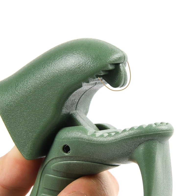 LETOYO 127mm 60g pinza de pesca en forma de mandíbula trucha bass luccio soporte de clip para peces controlador de peces accesorios de pesca herramientas de pesca - imagen 3