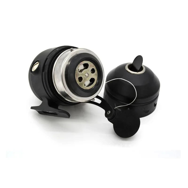 Spincast-carrete de pesca JG25, tirachinas, tiro de pescado, carrete de Metal con línea de nailon 5 #, 40M - imagen 3