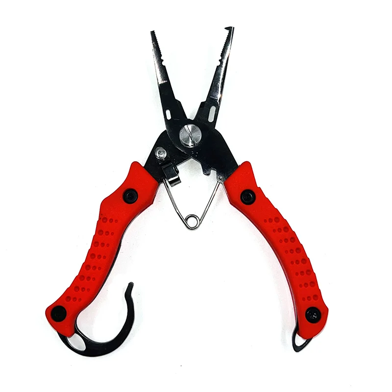 Alicates de pesca multifunción de 5 pulgadas, tijera, herramientas de pesca, línea trenzada, cortador de señuelo, removedor de anzuelos, pinzas para cortar pescado - imagen 5