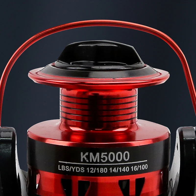 ORJD-carrete giratorio ultraligero para agua salada, alimentador de carpa, rueda de Pesca giratoria de Metal, 1000-7000 - imagen 3