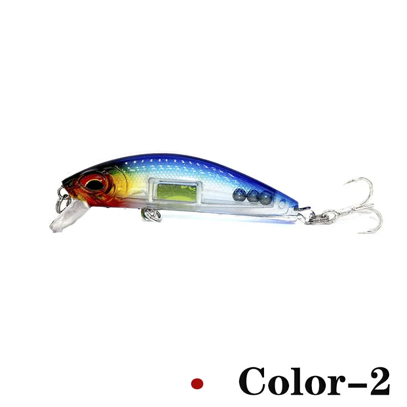 Señuelo de pesca Minnow, Wobblers, ojos 3D que se hunden, cebo Artificial duro, Lucio, curricán, carpa, aparejos de pesca, 7cm, 10,4g, 1 ud. - imagen 5