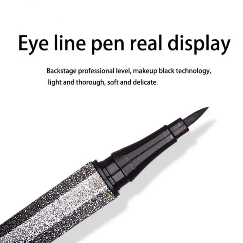1/2 Uds lápiz Delineador de ojos resistente al agua delineador de ojos suave de secado rápido lápiz líquido líneas suaves delineador de ojos maquillaje de ojos duradero de larga duración - imagen 4