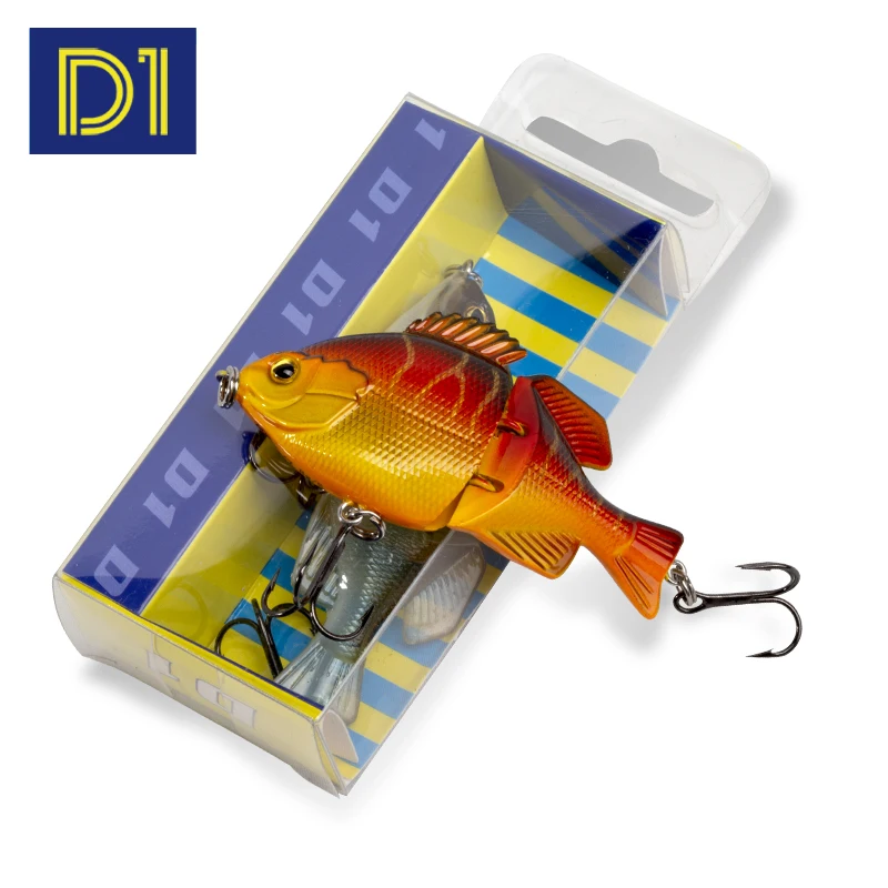 Swimbait Multiarticulado D1 Señuelo para Lucio - imagen 5