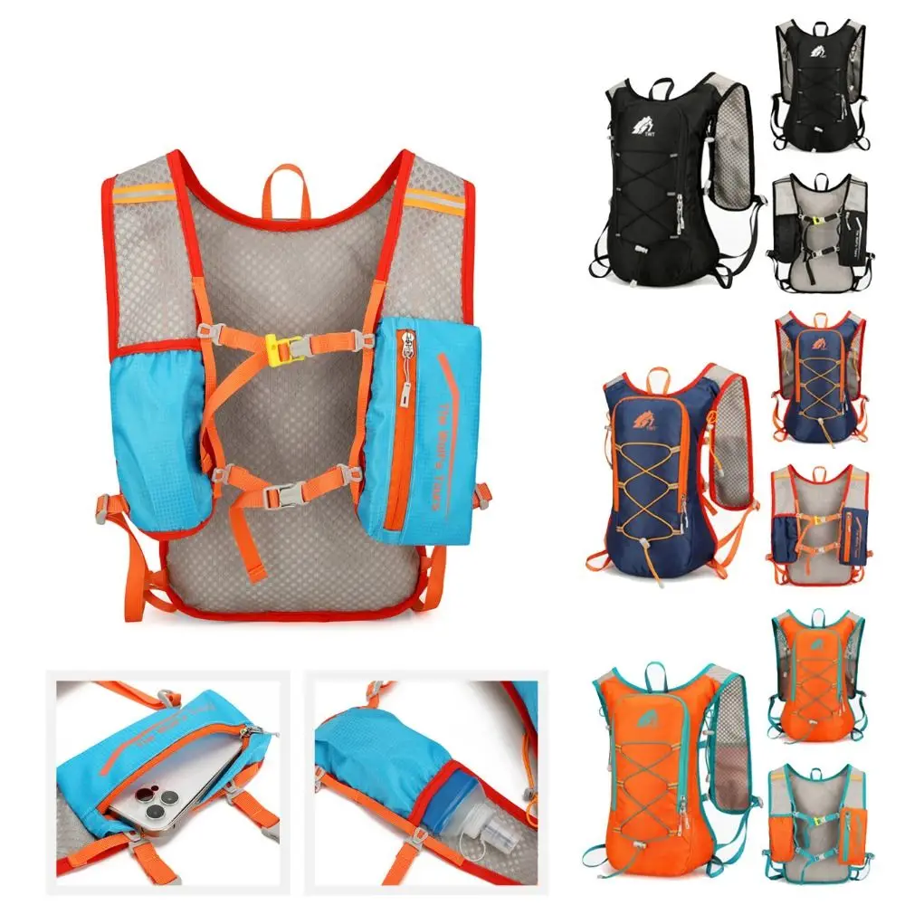Mochila impermeable para hidratación al aire libre, mochila de escalada reflectante ultraligera, transpirable, multifuncional - imagen 3