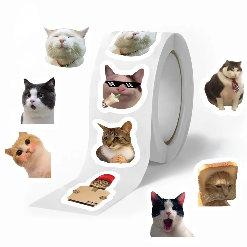 Pegatinas Grafiti Gatos Divertidos – Impermeables para Portátil