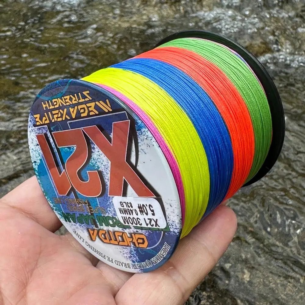 Trenza PE GHOTDA X21 – Multifilamento 21 hebras para carpa y mar - imagen 5